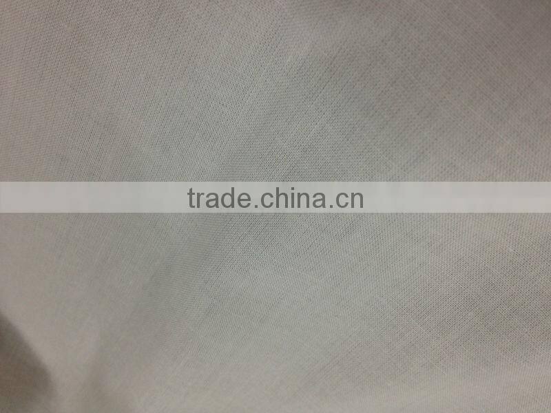 100% COMBED COTTON VOILE FABRIC 60X60/90X88 57/58'' WHITE