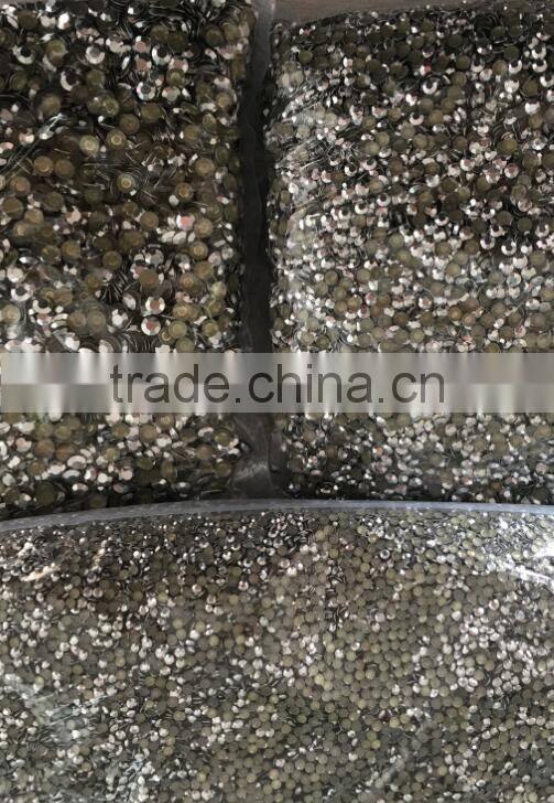 2mm 3mm 4mm 5mm 6mm red multi-colored hot fix rhinestud octagon