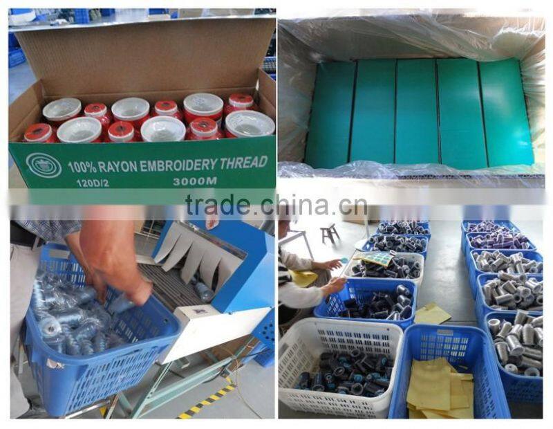 High-speed polyester color changing embroidery thread