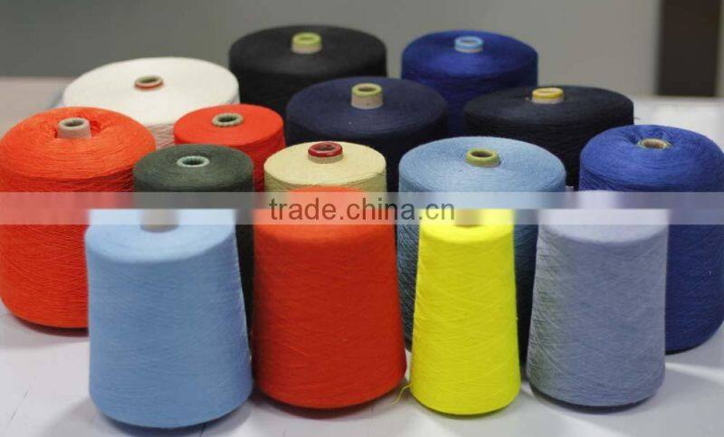 Manufacture of non flammable meta aramid yarns supplying