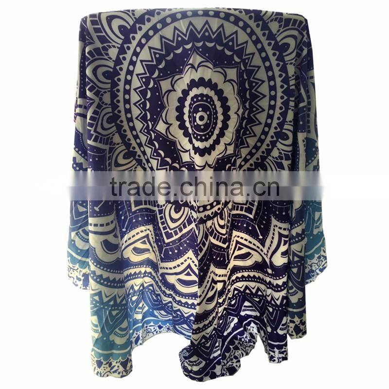 China round beach towels large square beach towel