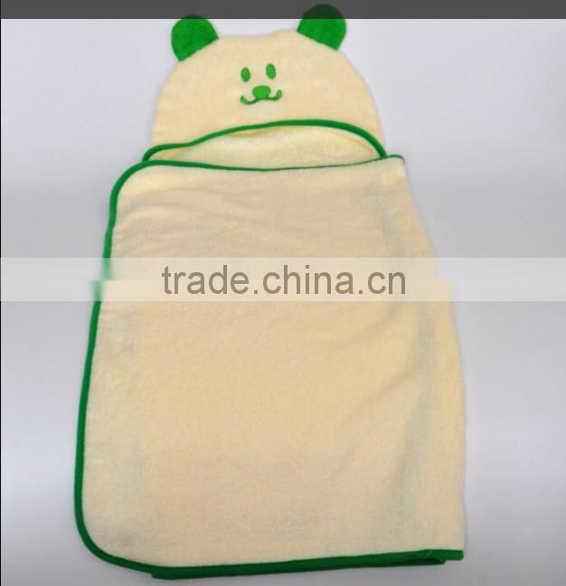 OEM service 100% bamboo fabric baby hooded towel