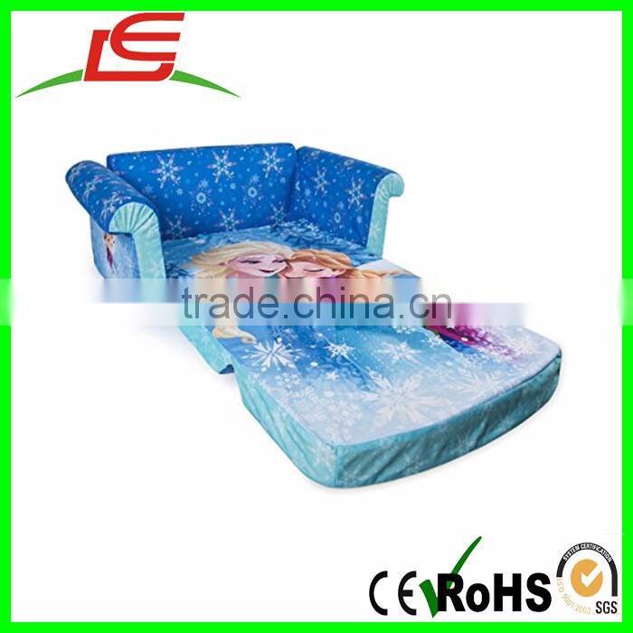Wholesale Flip Open Frozen Kids Sofa