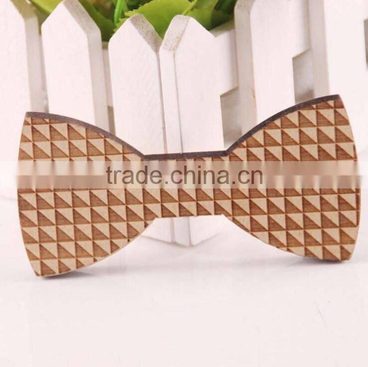 Wooden Bow Tie Novelty Men's Gifts Wood Wedding Wood Tuxed Bowtie Necktie