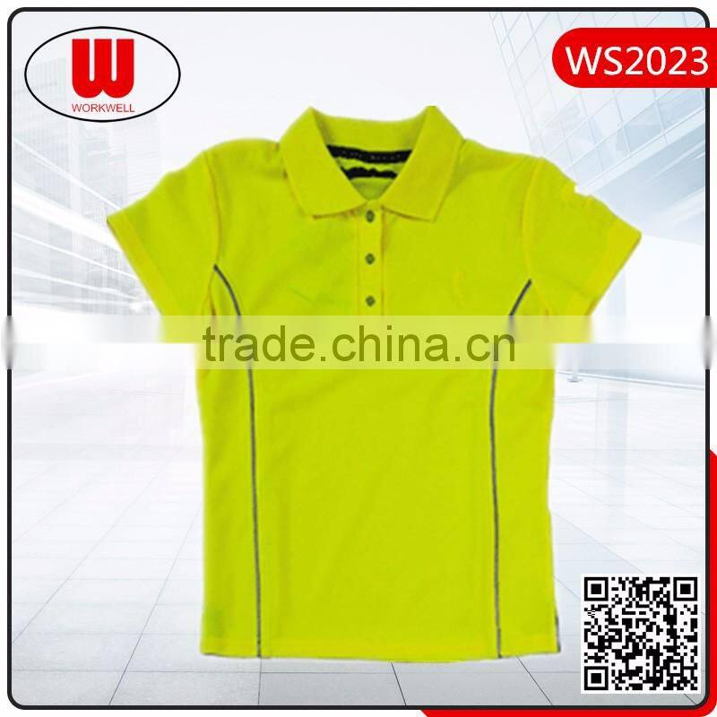 men hi vis uniform polo shirt