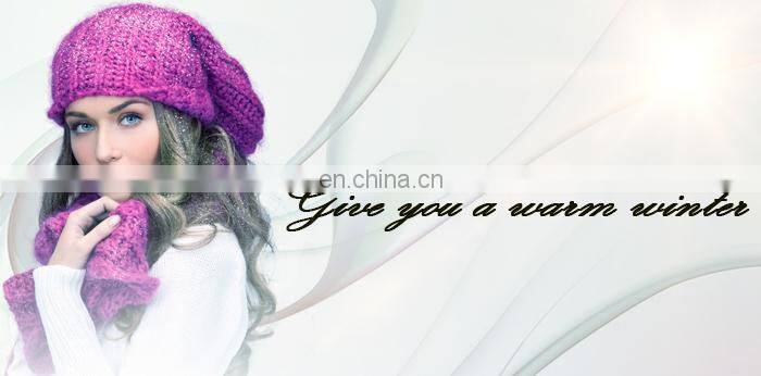 2015 heated and fashionable warm knitted neck warmer snood dip dyed for cool lady