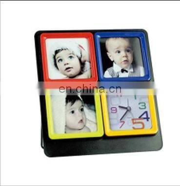 2016 Selling Well Plastic Picture Frame Ornaments Digital Garden Table Clock