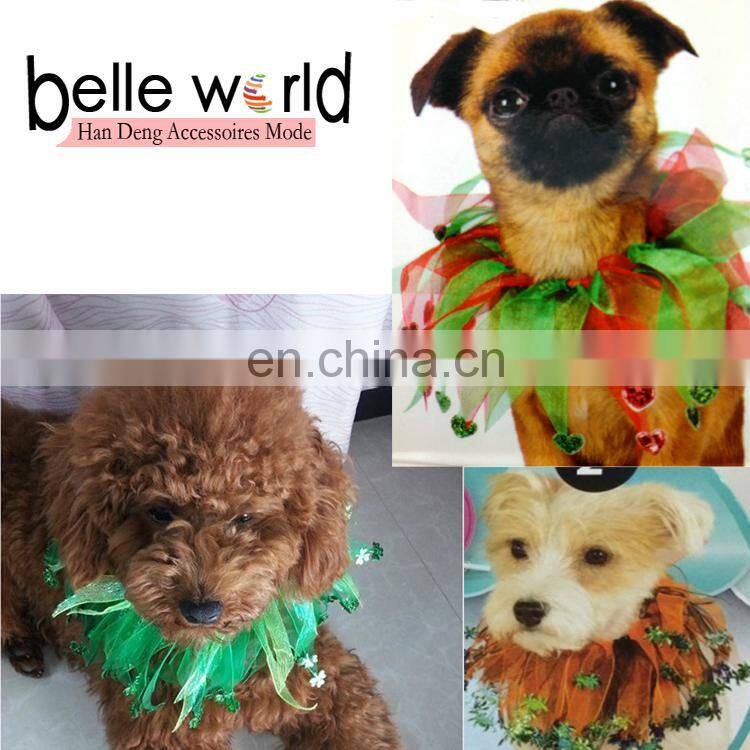 Elastic dog party collar