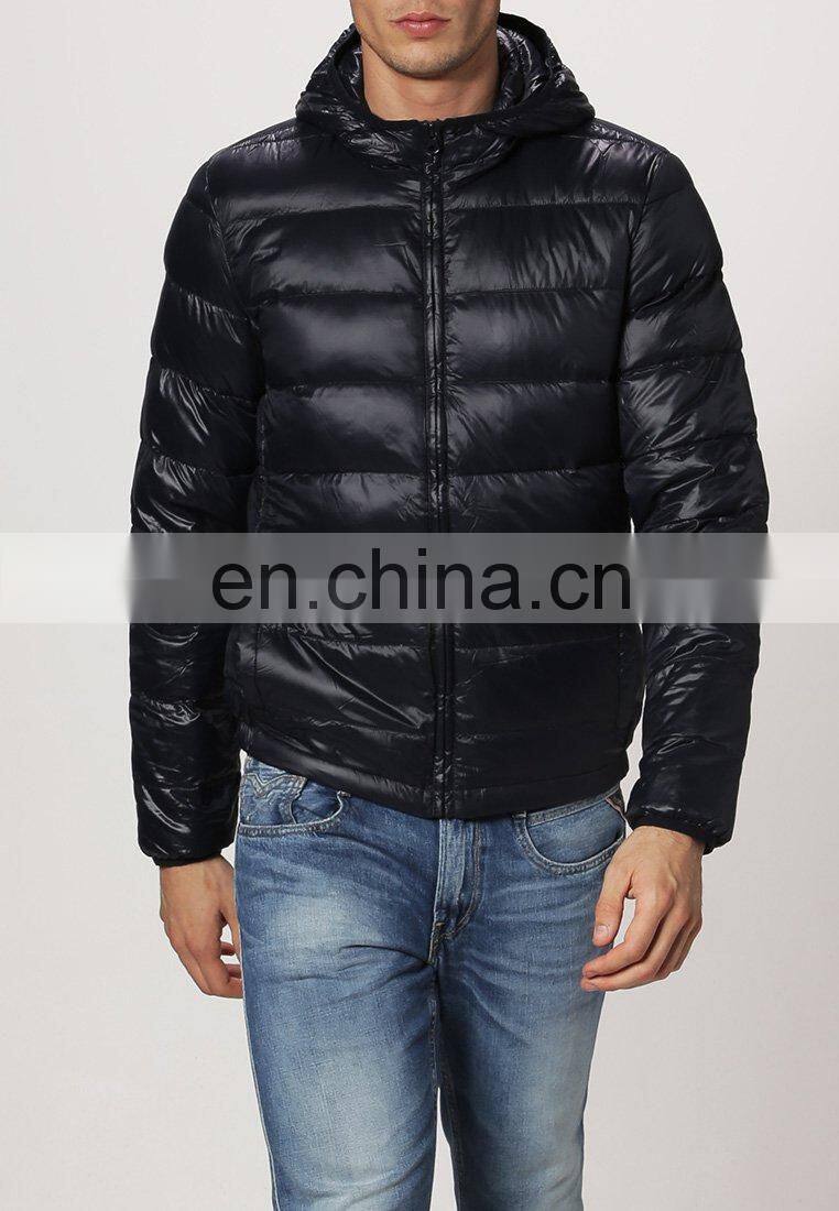 nylon fake down jacket