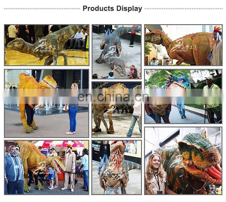 Robotic Mechanical Adult t rex dinosaur suit for Parties