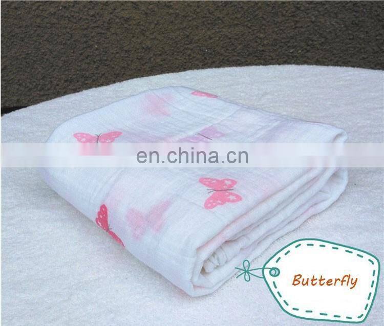 Elinfant organic 100% bamboo Cotton Baby Swaddle Wrap, Muslin Swaddle Baby Blanket