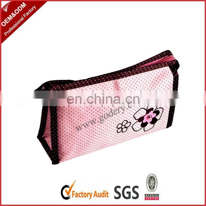 China factory direct Korean lady cosmetic bag, makeup bag