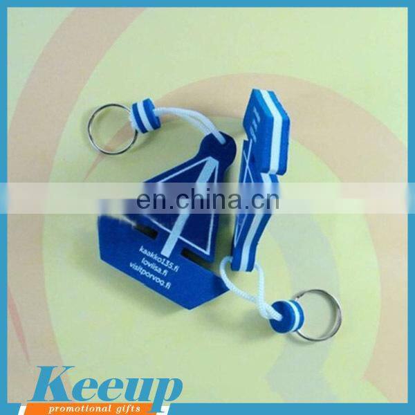 Custom Logo Promotional Gifts Cheap Blank Mini EVA Keychain