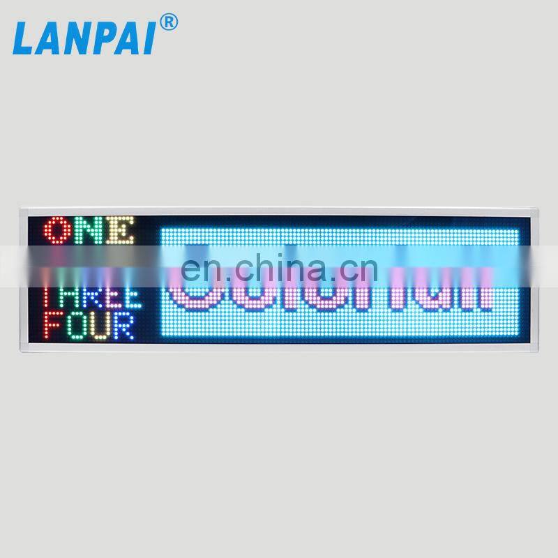 LANPAI Customized Secondaray development RS232 USB port Small indoor led sign