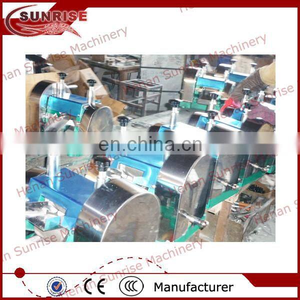 4 rollers small commercial sugar cane juice extractor