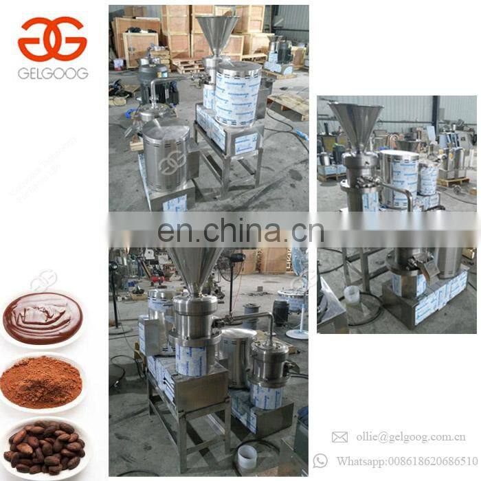 Food Standard High Efficiency Cocoa Butter Grinder Processing Line Cocoa Paste Grinding Machine