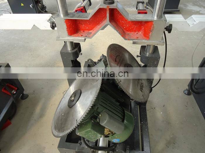 V Cutting Saw / PVC Window Frame Saw Machine