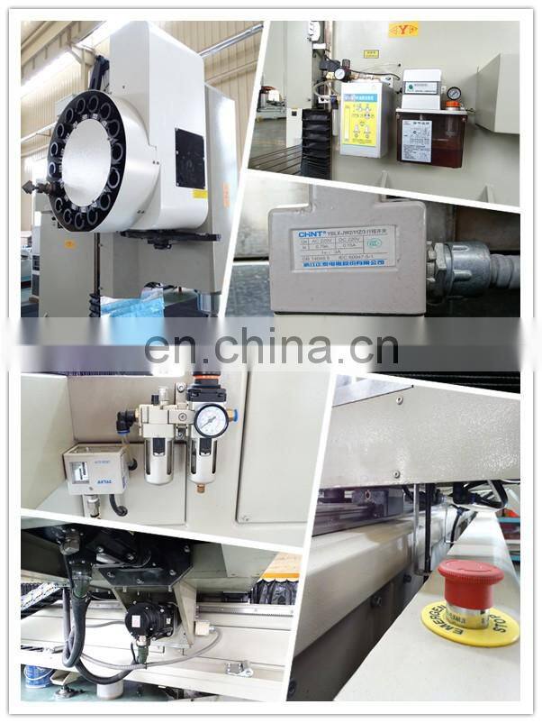 Most professional and precision upvc door window making machine