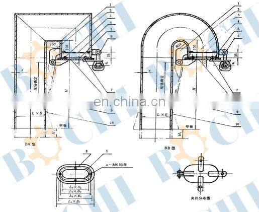Marine Standard Gooseneck Ventilation Tube