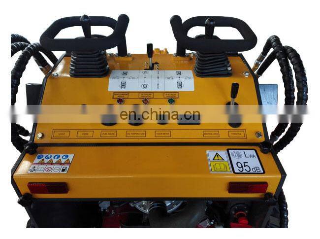 CE and EPA Certficat Chinese compact cheap skid steer mini skid steer loader with quick hitch