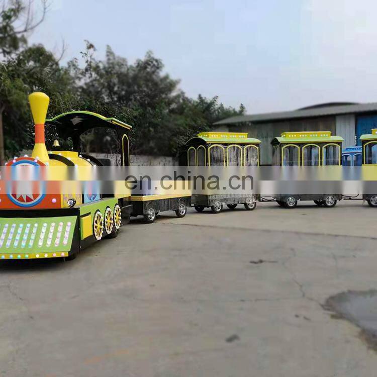 Cheap Price Shopping Mall Mini Electric Trackless Train for sale