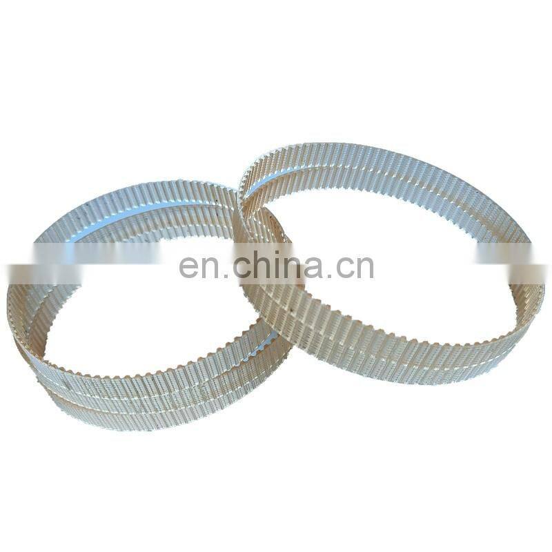 PU Truly Endless T2.5 98teeth Transparent light color seamless timing Belt driving belt