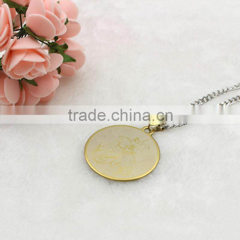 Stainless Steel Pendant Necklace