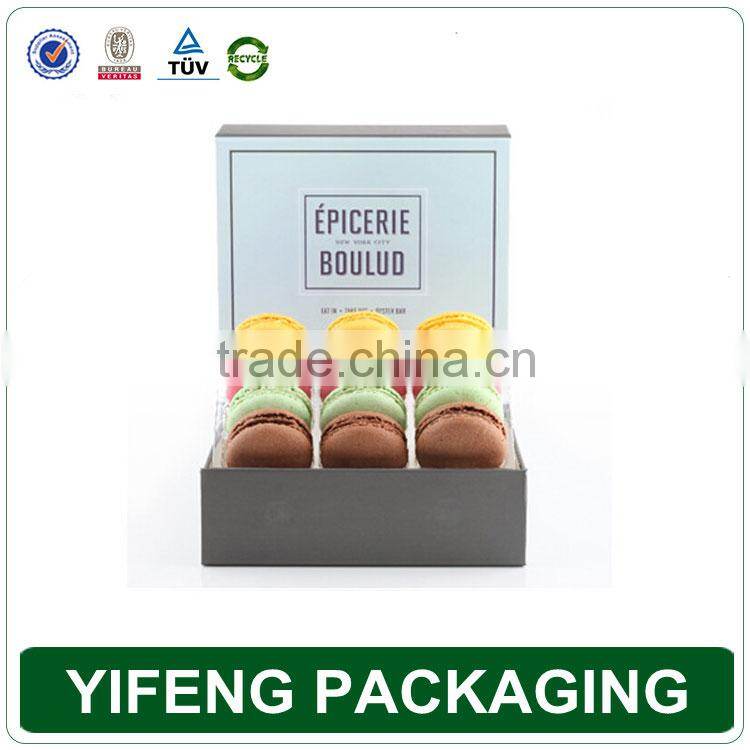 Decorative Cardboard Paper Cookie Biscuit Candy Food Gift Box