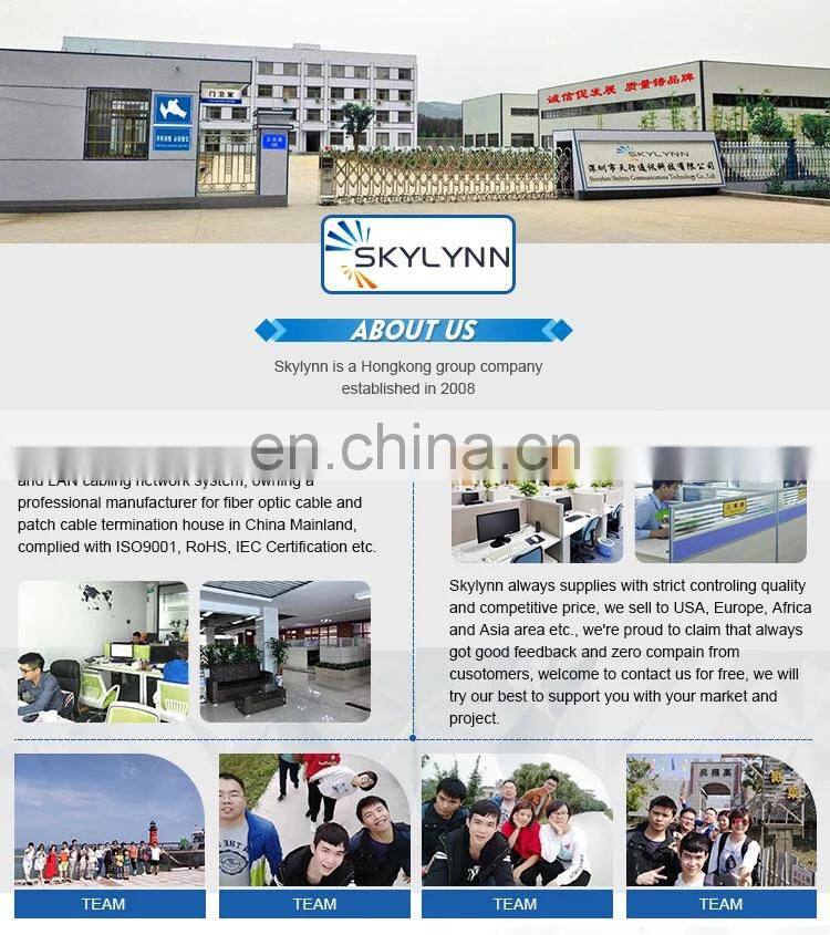 Manufacturing SC UPC PC SM SX fiber optic adapter optical adapter BLUE fibre fcsc adaptor