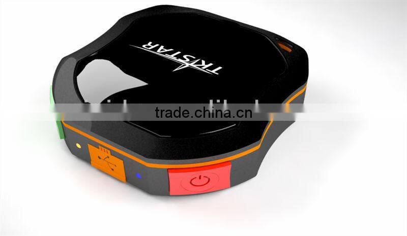SMS Google Map Tracking Waterproof GPS Tracker with Free Tracking APP for iPhone/Android Smartphone