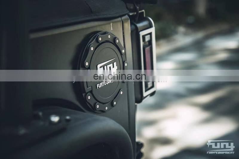 Furyengraver aluminum tank cover for Jeep wrangler JL 18+ Maiker manufacture exterior accessories