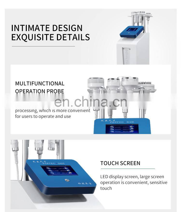RF Vacuum Cavitation Magnetic Massage Body Shaping Instrument 5D Carving WL 12 Weight Loss Slimming Machine Dredge Meridian