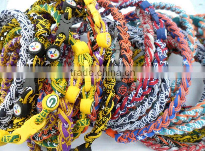 NCAA Alabama University sports twisted tornado necklace