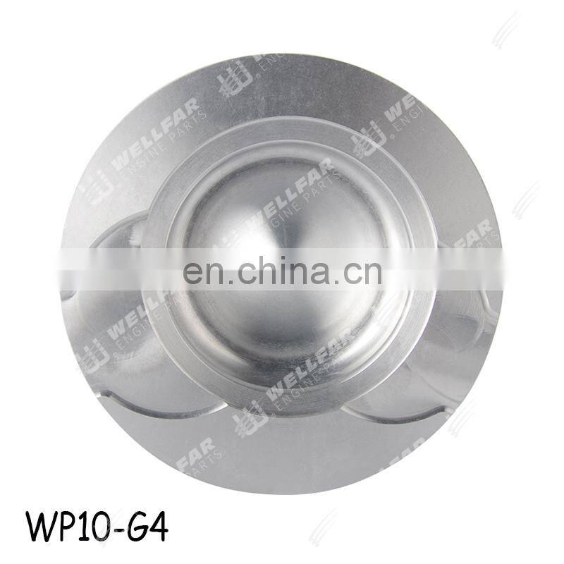 Heavy duty engine piston 612600030034/612600030068 for WP10-G4