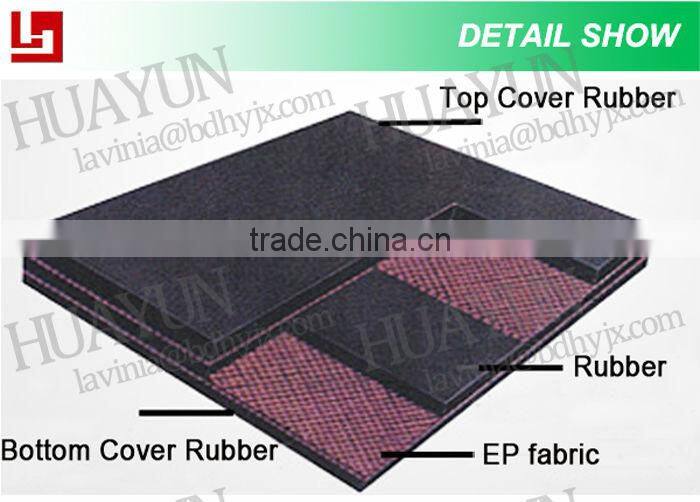 DIN standard EP conveyor belts for conveyor system