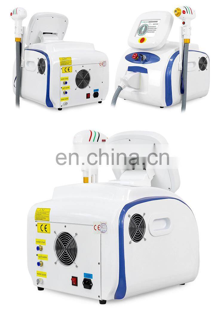 Mini 808NM Diode Lazer Hair Removal Machine Commercial Use