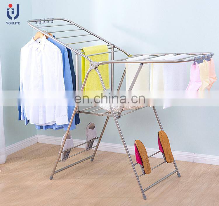 YLT-0527 coat garment display rack stand for clothes drying
