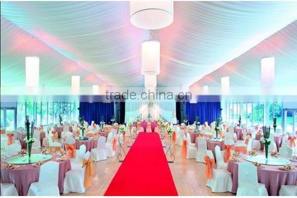 500 People Used durable frame waterproof fabric wedding canopy
