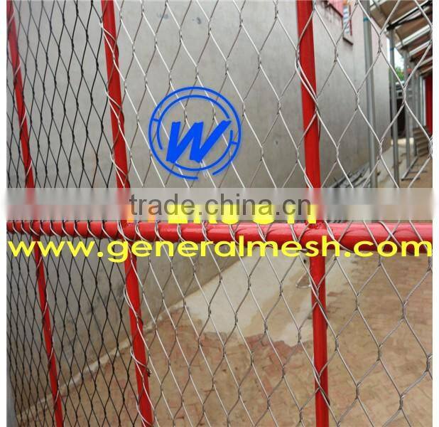 X-TEND cable mesh ,Flexible stainless wire mesh for balustrade,security and wall gardens,hand woven or ferruled | generalmesh