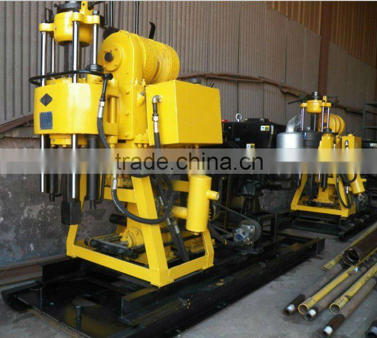 Best selling in Africa! Trailer with wheels! HF200 Portable Water Well Drill Rig