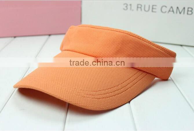 Summer Fashion Sunshade Cotton Sunvisor visor Hat/Cap With Stock