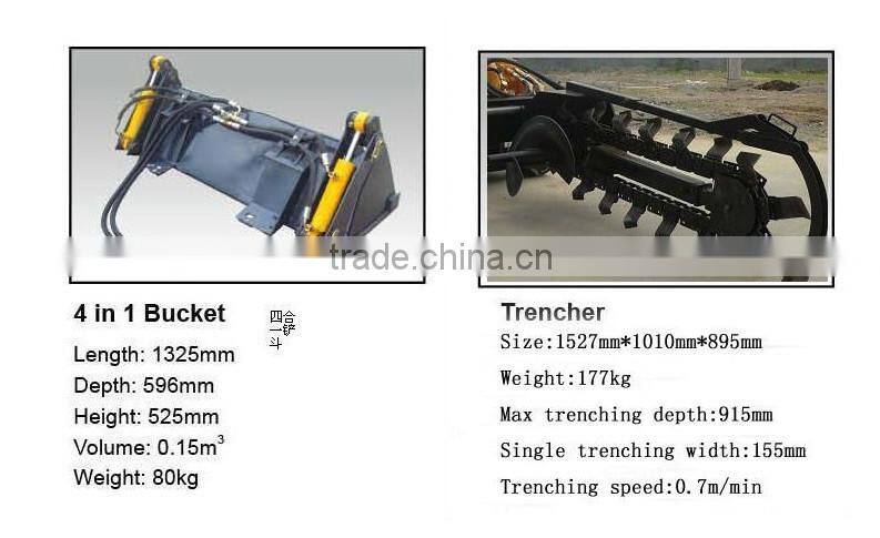 MINI wheel loader mini loader multifunctional small loader for sale