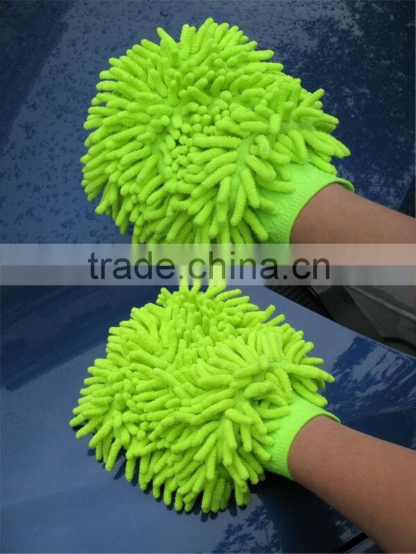 hot sales best quality microfiber chenille computer use table use glass use cleaning mitt &gloves&blocks