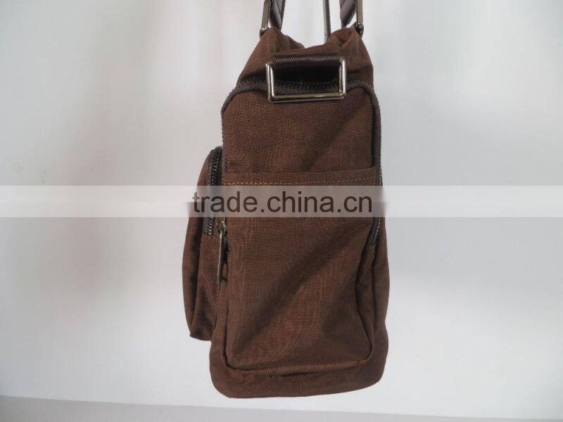 guangzhou large sized men handbags with zippers