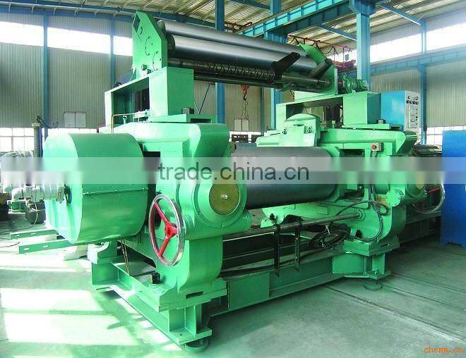 two rubber mixing mill