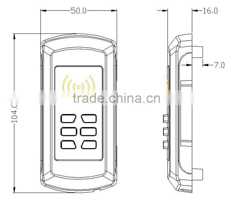2015 new digital security digital sauna keypad door cabinet locks