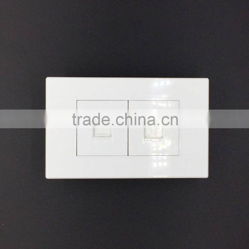 China manufacturer modular tv socket, satellite socket,