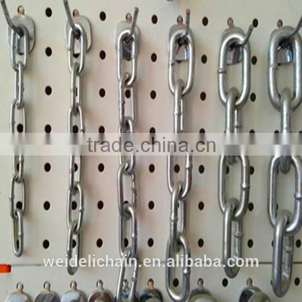 1/4" small stainless steel short link chain