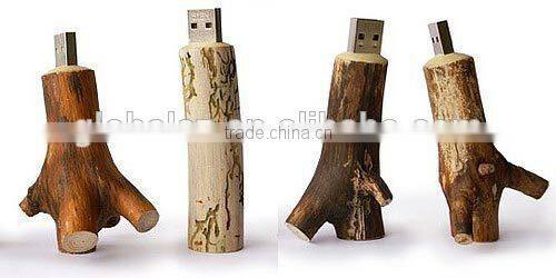 Branches Style Wooden USB Memory Drive, Promotion usb disk
