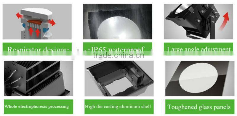 High power led flood light AC85-265V IP65 waterproof led floodlight 1000w